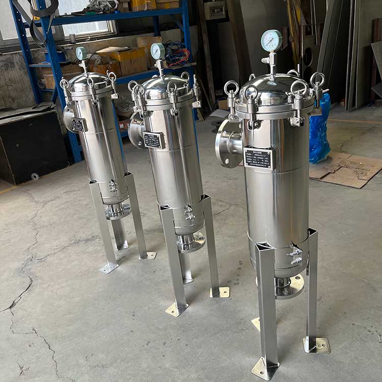 華豫生產(chǎn)供應單袋式過濾器HYBALQ-65/1 精度5微米