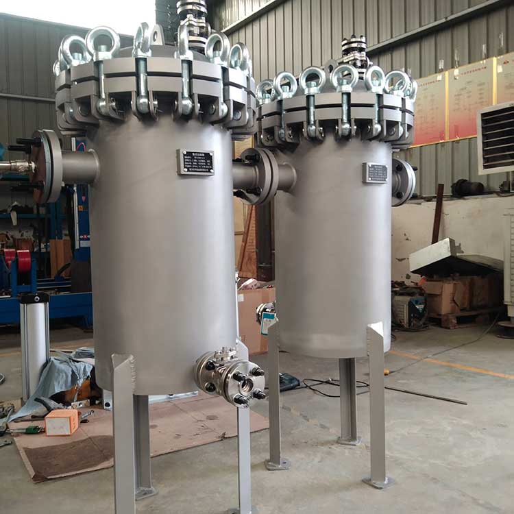 華豫生產(chǎn)供應液體除雜質(zhì)用籃式過濾器HY-LS80-2.0