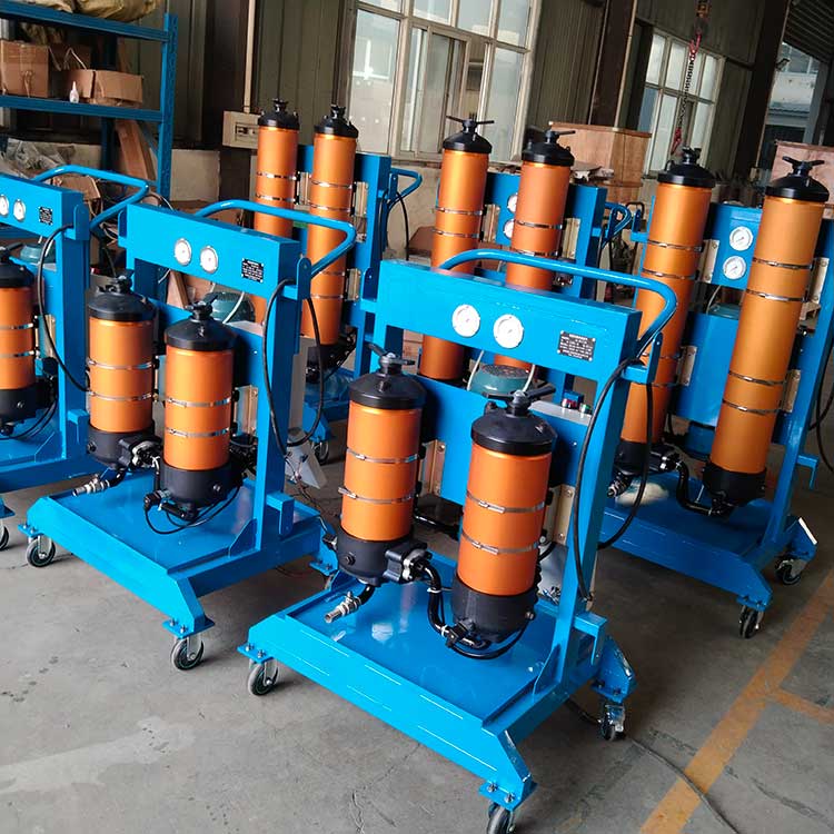 華豫供應油液除雜質(zhì)雙筒高精密濾油車50&100L／min