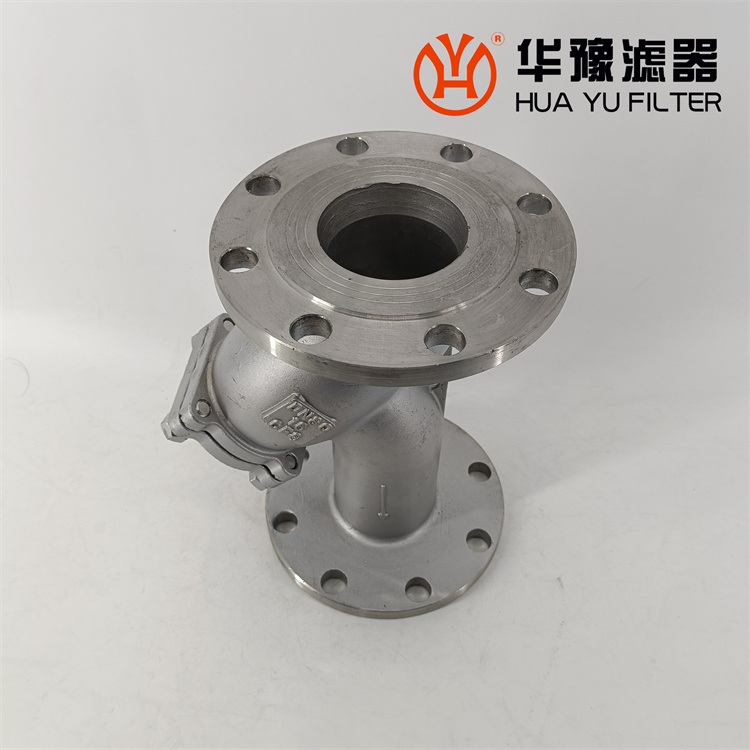 華豫溝槽式過濾器DN65 Y型過濾器